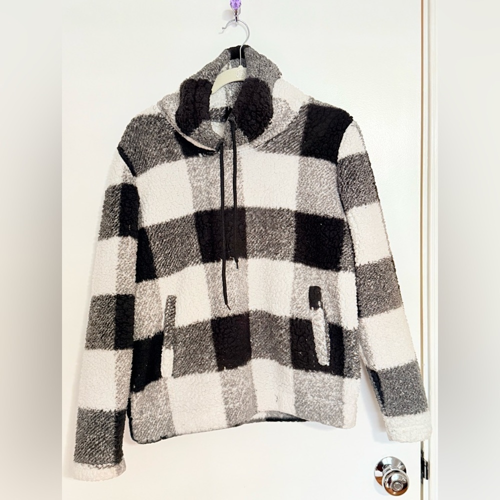 Plaid Fleece‎ Hoodie
